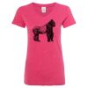 Women’s Glitter V-Neck T-Shirt Thumbnail
