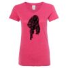 Women’s Glitter V-Neck T-Shirt Thumbnail