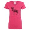 Women’s Glitter V-Neck T-Shirt Thumbnail