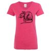 Women’s Glitter V-Neck T-Shirt Thumbnail