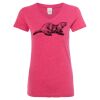 Women’s Glitter V-Neck T-Shirt Thumbnail