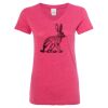 Women’s Glitter V-Neck T-Shirt Thumbnail