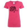 Women’s Glitter V-Neck T-Shirt Thumbnail