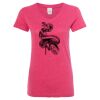 Women’s Glitter V-Neck T-Shirt Thumbnail