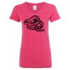 Women’s Glitter V-Neck T-Shirt Thumbnail