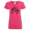 Women’s Glitter V-Neck T-Shirt Thumbnail