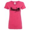 Women’s Glitter V-Neck T-Shirt Thumbnail