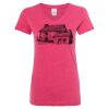 Women’s Glitter V-Neck T-Shirt Thumbnail