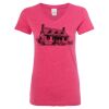 Women’s Glitter V-Neck T-Shirt Thumbnail