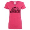 Women’s Glitter V-Neck T-Shirt Thumbnail