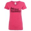 Women’s Glitter V-Neck T-Shirt Thumbnail