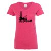 Women’s Glitter V-Neck T-Shirt Thumbnail