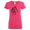 Women’s Glitter V-Neck T-Shirt Thumbnail