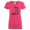 Women’s Glitter V-Neck T-Shirt Thumbnail