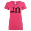 Women’s Glitter V-Neck T-Shirt Thumbnail