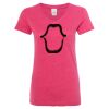 Women’s Glitter V-Neck T-Shirt Thumbnail