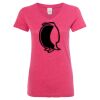 Women’s Glitter V-Neck T-Shirt Thumbnail