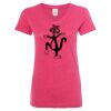 Women’s Glitter V-Neck T-Shirt Thumbnail