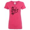 Women’s Glitter V-Neck T-Shirt Thumbnail