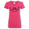 Women’s Glitter V-Neck T-Shirt Thumbnail