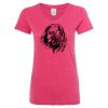 Women’s Glitter V-Neck T-Shirt Thumbnail