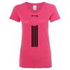 Women’s Glitter V-Neck T-Shirt Thumbnail