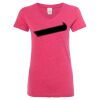 Women’s Glitter V-Neck T-Shirt Thumbnail