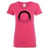 Women’s Glitter V-Neck T-Shirt Thumbnail