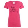 Women’s Glitter V-Neck T-Shirt Thumbnail