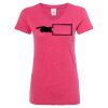Women’s Glitter V-Neck T-Shirt Thumbnail