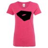 Women’s Glitter V-Neck T-Shirt Thumbnail