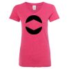 Women’s Glitter V-Neck T-Shirt Thumbnail