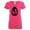 Women’s Glitter V-Neck T-Shirt Thumbnail