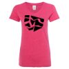 Women’s Glitter V-Neck T-Shirt Thumbnail