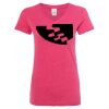 Women’s Glitter V-Neck T-Shirt Thumbnail