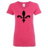 Women’s Glitter V-Neck T-Shirt Thumbnail
