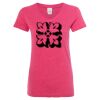 Women’s Glitter V-Neck T-Shirt Thumbnail