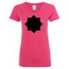 Women’s Glitter V-Neck T-Shirt Thumbnail