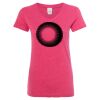 Women’s Glitter V-Neck T-Shirt Thumbnail