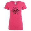 Women’s Glitter V-Neck T-Shirt Thumbnail