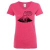 Women’s Glitter V-Neck T-Shirt Thumbnail