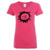 Women’s Glitter V-Neck T-Shirt Thumbnail