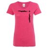 Women’s Glitter V-Neck T-Shirt Thumbnail