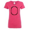 Women’s Glitter V-Neck T-Shirt Thumbnail