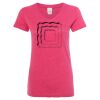 Women’s Glitter V-Neck T-Shirt Thumbnail