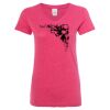 Women’s Glitter V-Neck T-Shirt Thumbnail