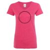 Women’s Glitter V-Neck T-Shirt Thumbnail