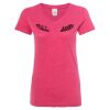 Women’s Glitter V-Neck T-Shirt Thumbnail
