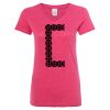 Women’s Glitter V-Neck T-Shirt Thumbnail