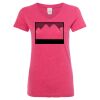 Women’s Glitter V-Neck T-Shirt Thumbnail